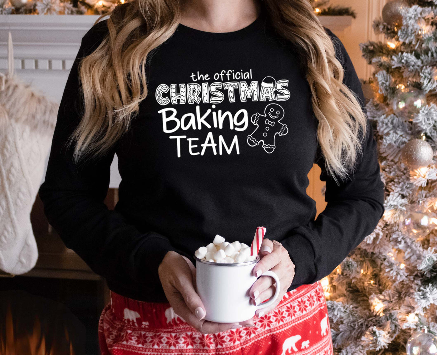 Official Baking Team Long Sleeve Tee