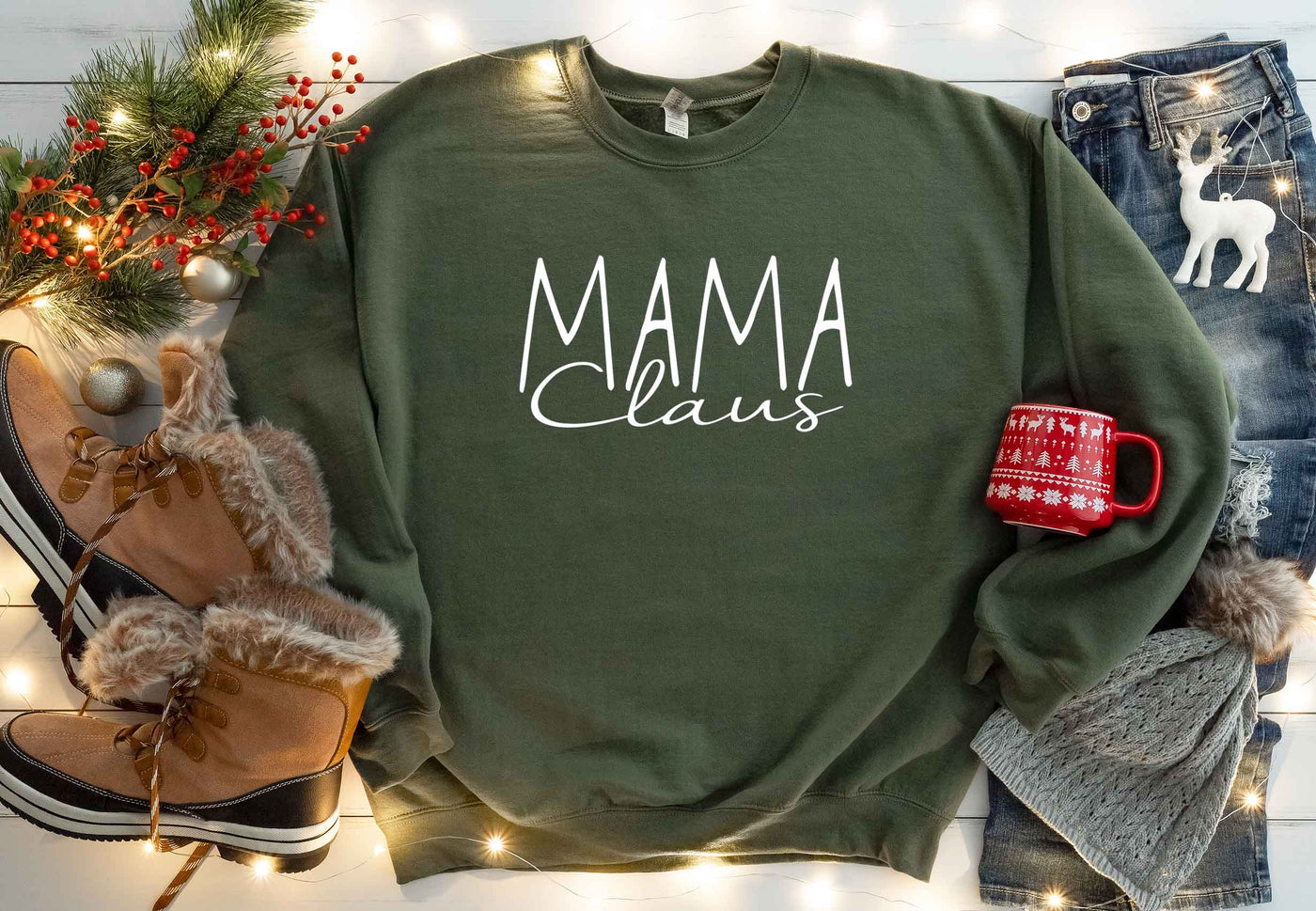 Mama Claus Sweatshirt