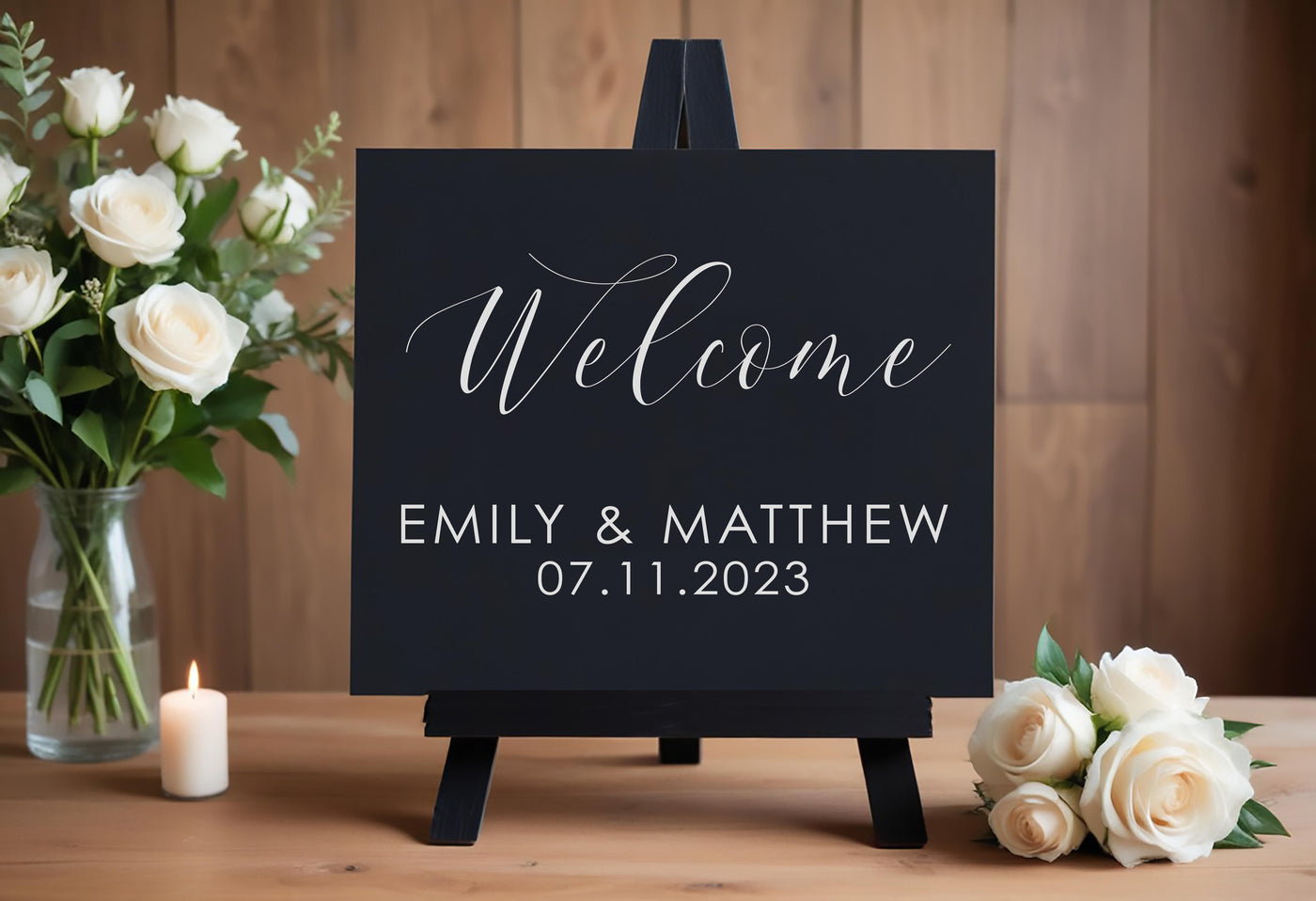 Welcome Wedding Sign