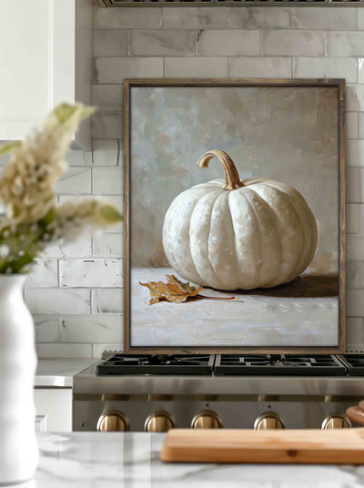 Simple White Pumpkin