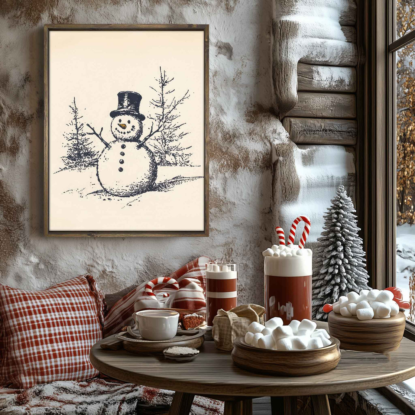 The Snowman Sketch