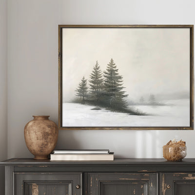 Wintery Pines